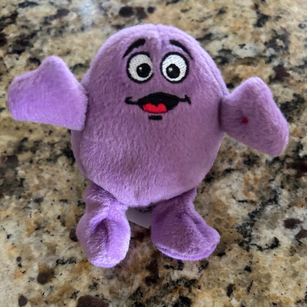 McDonald’s Grimace Beeanie Baby 2009
30 Years of Happiness TY x McDonalds toy